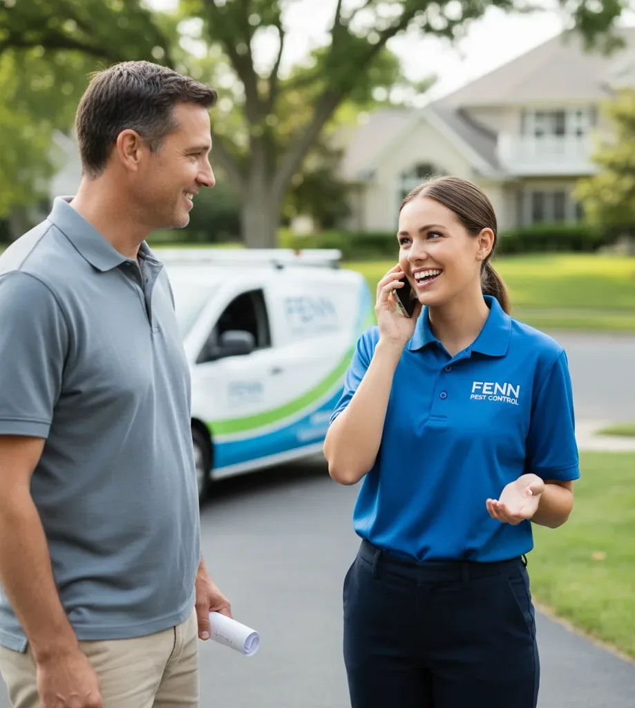 Fenn Pest Control customer support in Butler